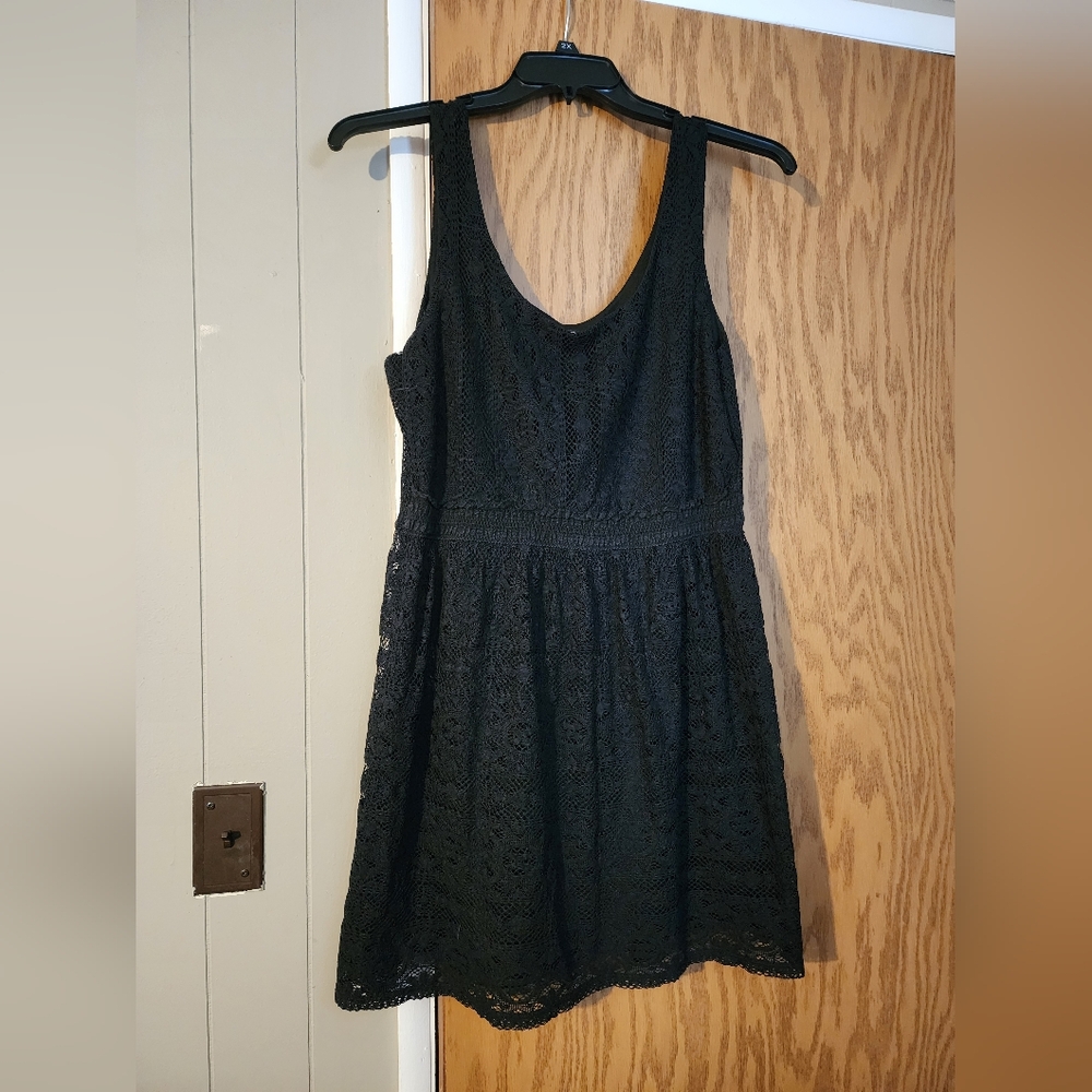 Lace Black Mini dress